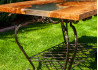 Epoxy Coffee Table / Elm Burl Wood